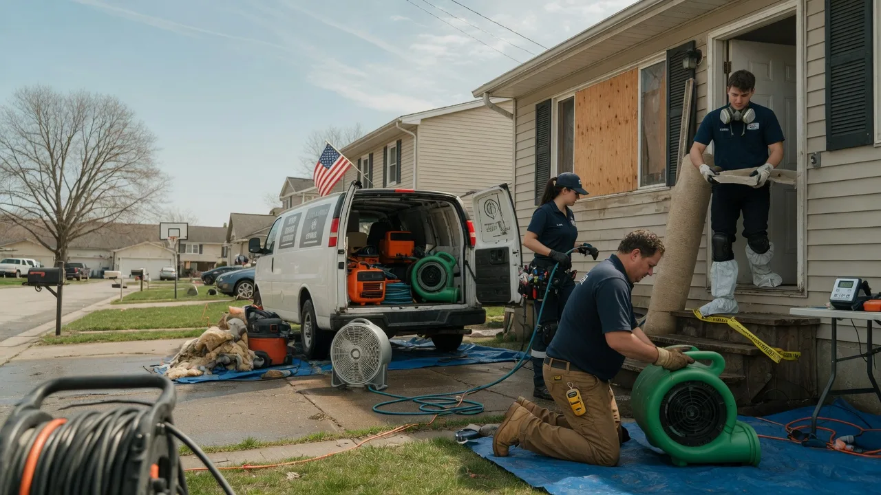 Water Damage Restoration in Champion, MI near me